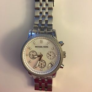 Michael Kors silver watch